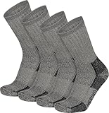 normani 2 Paar Merino Trekkingsocken Wandersocken für Herren & Damen Outdoor Socken Sportsocken aus 100% Merinowolle Größe 43-46