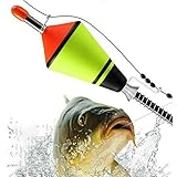 Keepus Automatic Fishing Bobbers Float Bite Fishing Tackle Stainless Steel Hook - Eva Angelposen Angeln Schwimmt Set Angeln Knicklicht Posen Kit（1 Set）