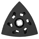 Makita B-65115 Starlock Delta-Schleifplatte 93 mm Klett TMA078, für Schleifarbeiten mit Delta-Schleifpapier, für Multitool, Multifunktionswerkzeug, 1 Stück