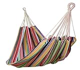 Kronenburg Mehrpersonenhängematte 210 x 150 cm, Belastbarkeit bis 300 kg – Indoor & Outdoor Hängematte Bunt - Farb- und Modellwahl