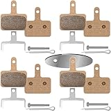 DYISLAND MT2S 4 Paar Fahrrad Bremsbeläge,Fahrrad Scheibenbremsbeläge für TRP Tektro Shimano Deore Br-M575 M525 M515 T615 T675 M505 M395 M375 M315 M355 C501 M495 M486 M485 M475