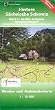 Hintere Sächsische Schweiz - Blatt 2 - Großer Zschand, Hinterhermsdorf: Wander- und Radwanderkarte 1: 15 000