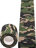 Outdoor Saxx Camouflage Tarn-Tape, Gewebe-Band Wasserfest mehrfach verwendbar, Kamera, Ausrüstung für Jäger, Angler, Fotografen, 4,5 m x 5 cm