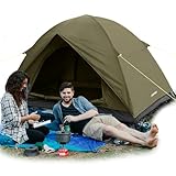 JAICOM Camping Zelt, Ultraleicht Zelt 2 Personen, Wasserdicht Kuppelzelt - Schneller Aufbau, Kleines Packmaß Bikepacking Zelt für Outdoor, Wandern, Familien, Camping, Festival