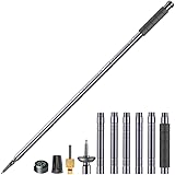 Goutime Aluminium-Trekkingstöcke Wanderstöcke – Höhenverstellbar 123 cm stoßdämpfend für Wanderungen, Camping & Bergsteigen inklusive Tragetasche