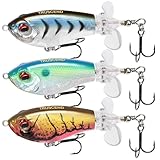 TRUSCEND Angelköder Kunstköder Fische Topwater Köder Angeln Set Hecht Zander Forellen Köder Swimbait Wobbler Langsam Sinkend Süßwasser Salzwasser Angelset Angeln Geschenk