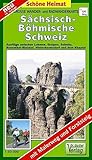 Doktor Barthel Wander- und Radwanderkarten, Sächsisch-Böhmische Schweiz, Große Wanderkarte: Ausflüge zwischen Lohmen, Stolpen, Sebnitz, ... mit Malerweg und Forststeig (Schöne Heimat)
