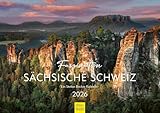 Edition Seidel Premium Kalender Faszination Sächsische Schweiz 2026 Format DIN A3 Wandkalender Sachsen Schrammsteinaussicht Herkulessäulen Festung Königstein Stefan Becker
