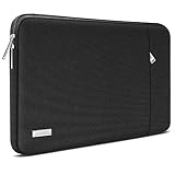 TECOOL 13,3 Zoll Laptop Tasche Hülle MacBook Tasche für 13 MacBook Neo MacBook Air 13 13.6 M5 M4 M3 M2 M1 2026-2010,MacBook Pro 13/Mac Pro 14 M5-M1 2026-2012,13,3 wasserdichtem Schutzhülle,Schwarz