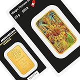 Stollberg Edelmetalle Kinebar AH Goldbarren 20g 20 g 20 Gramm Barren aus Gold 999.9 Anlage Hologramm in Karte Blister mit Seriennummer