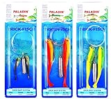 1 Stück Trick Fisch Drop Shot System Forelle/Barsch, Gr. 6/8, violett