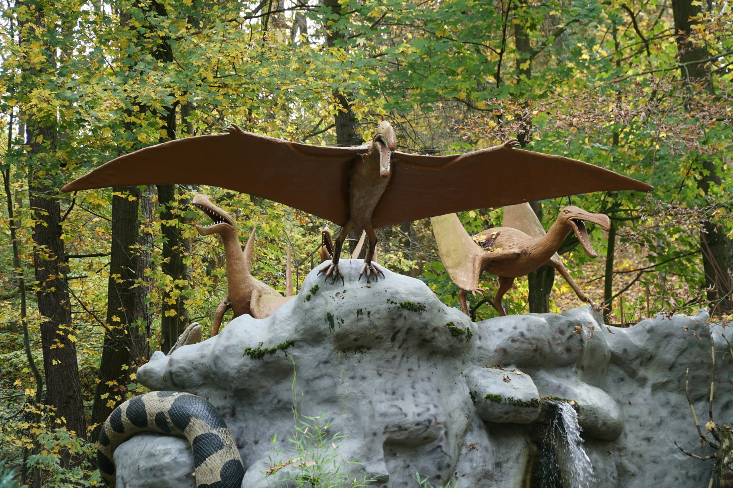 Hochseilgarten und der Urzeitpark in Sebnitz