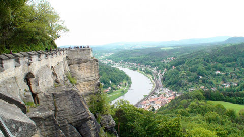 Malerweg wandern. Etappe 6: Gohrisch.