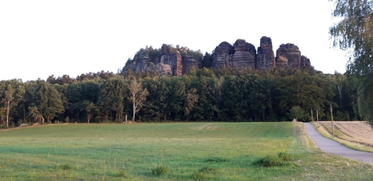 Wanderung auf den Pfaffenstein.