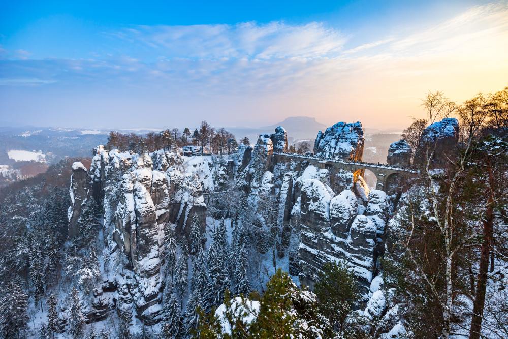 Bastei Öffnungszeiten im Winter.