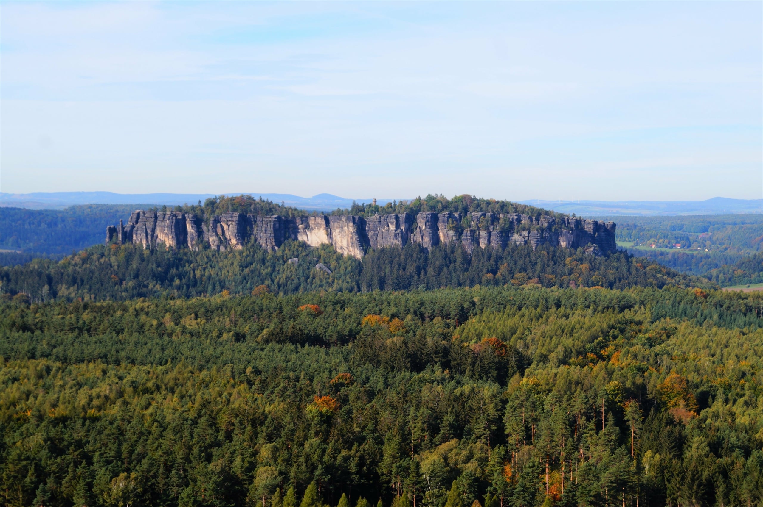 Der Pfaffenstein mit Barbarine