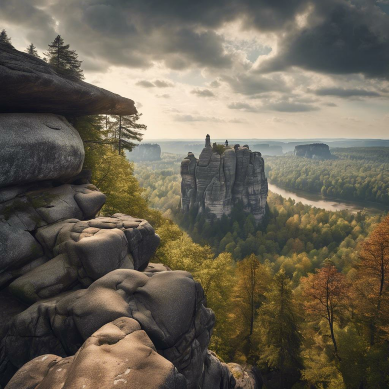 Wanderung im Krinitzgrab in der Sächsischen Schweiz