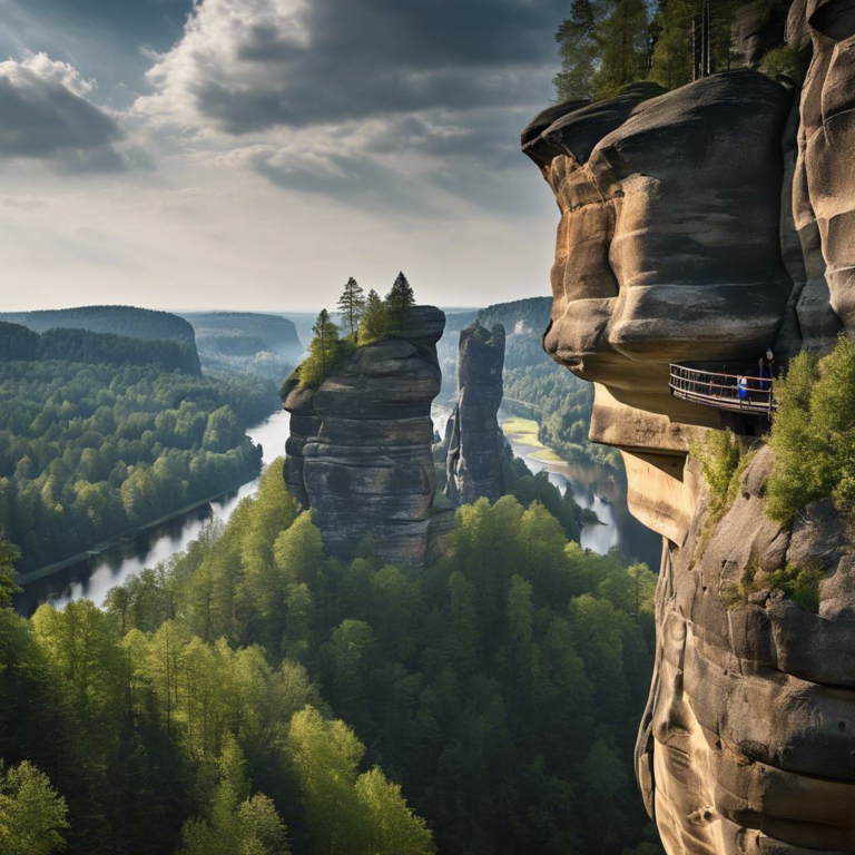 Erkunde die Schönheit der Sächsischen Schweiz mit einer Kahnfahrt Kamnitz und einer Wanderung