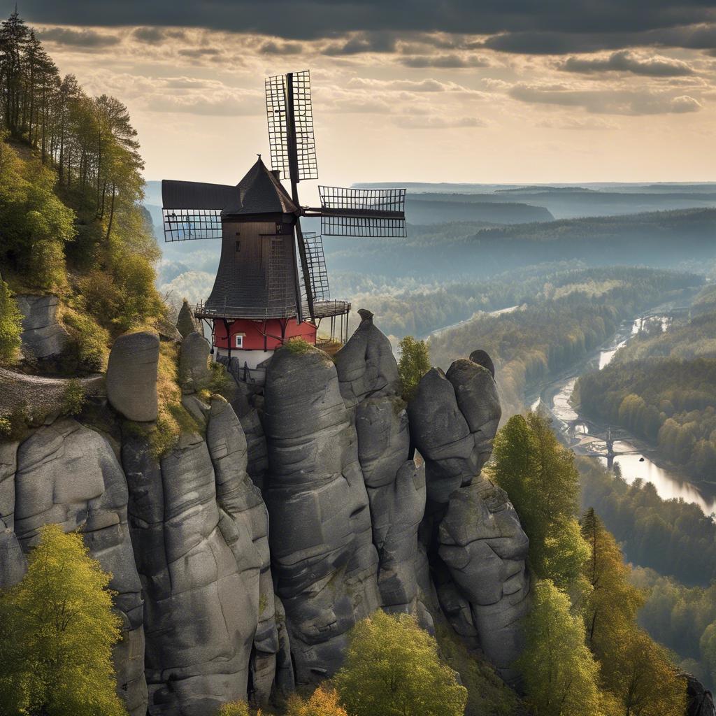 Wandern in der Sächsischen Schweiz: Die Windmühle entdecken