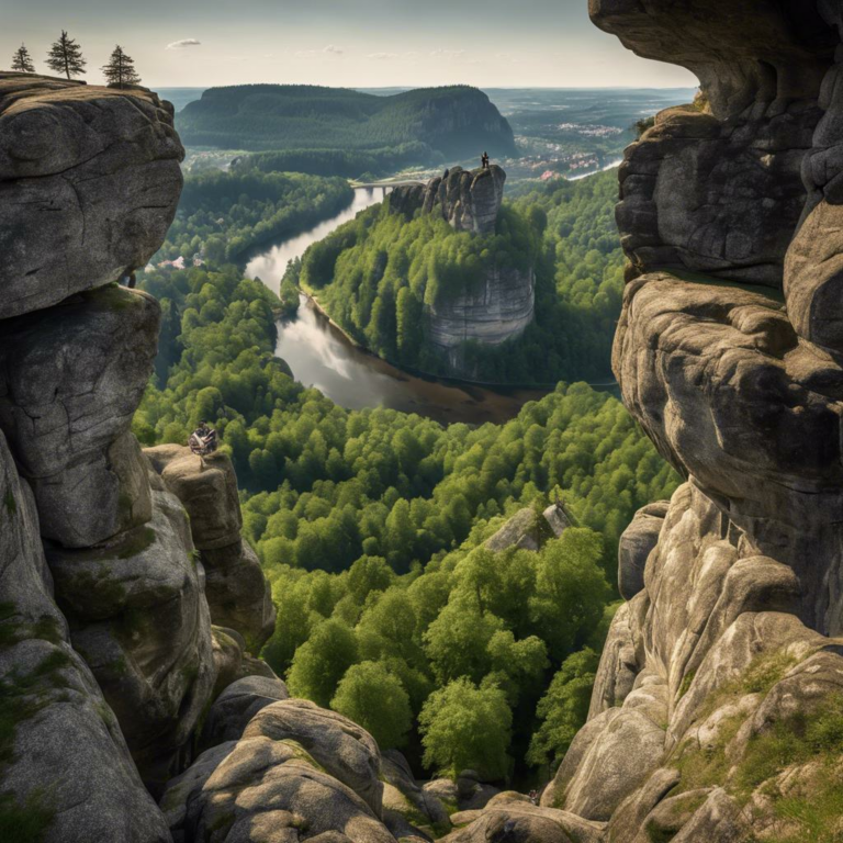 Schauenstein: Wandern in der Sächsischen Schweiz