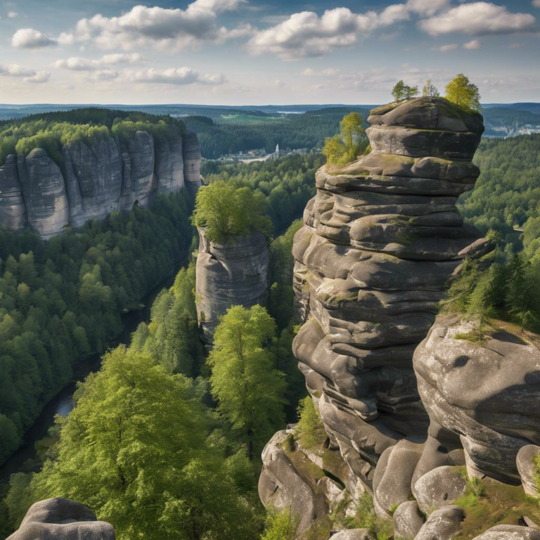 Rudolfstein Wandern in der Sächsischen Schweiz