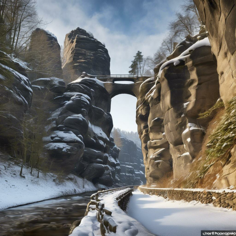 Winterschleuse – Wandern in der Sächsischen Schweiz