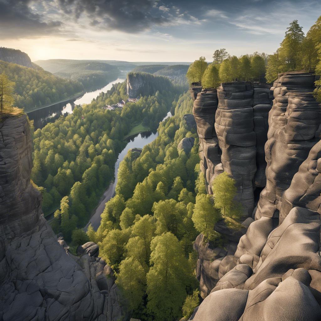 Wandern in der Sächsischen Schweiz – Basaltbruch und Wanderwege