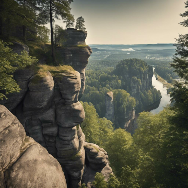 Königsplatz: Wandern in der Sächsischen Schweiz