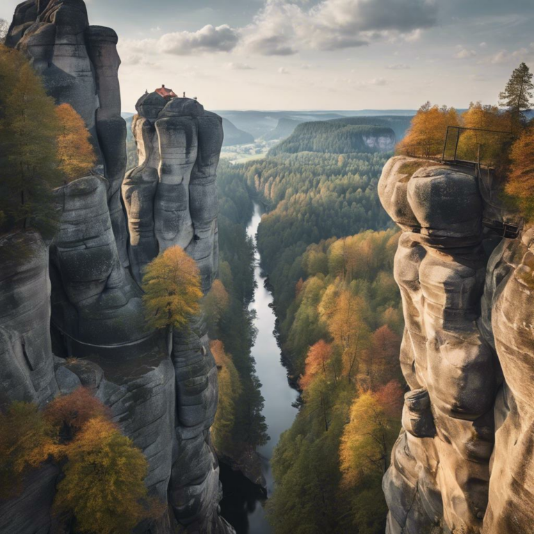 Wandern in der Sächsischen Schweiz: Breite Heide
