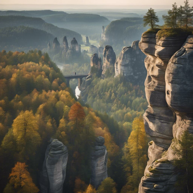 Entdecke die Schönheit der Sächsischen Schweiz beim Wandern in der Balzhütte