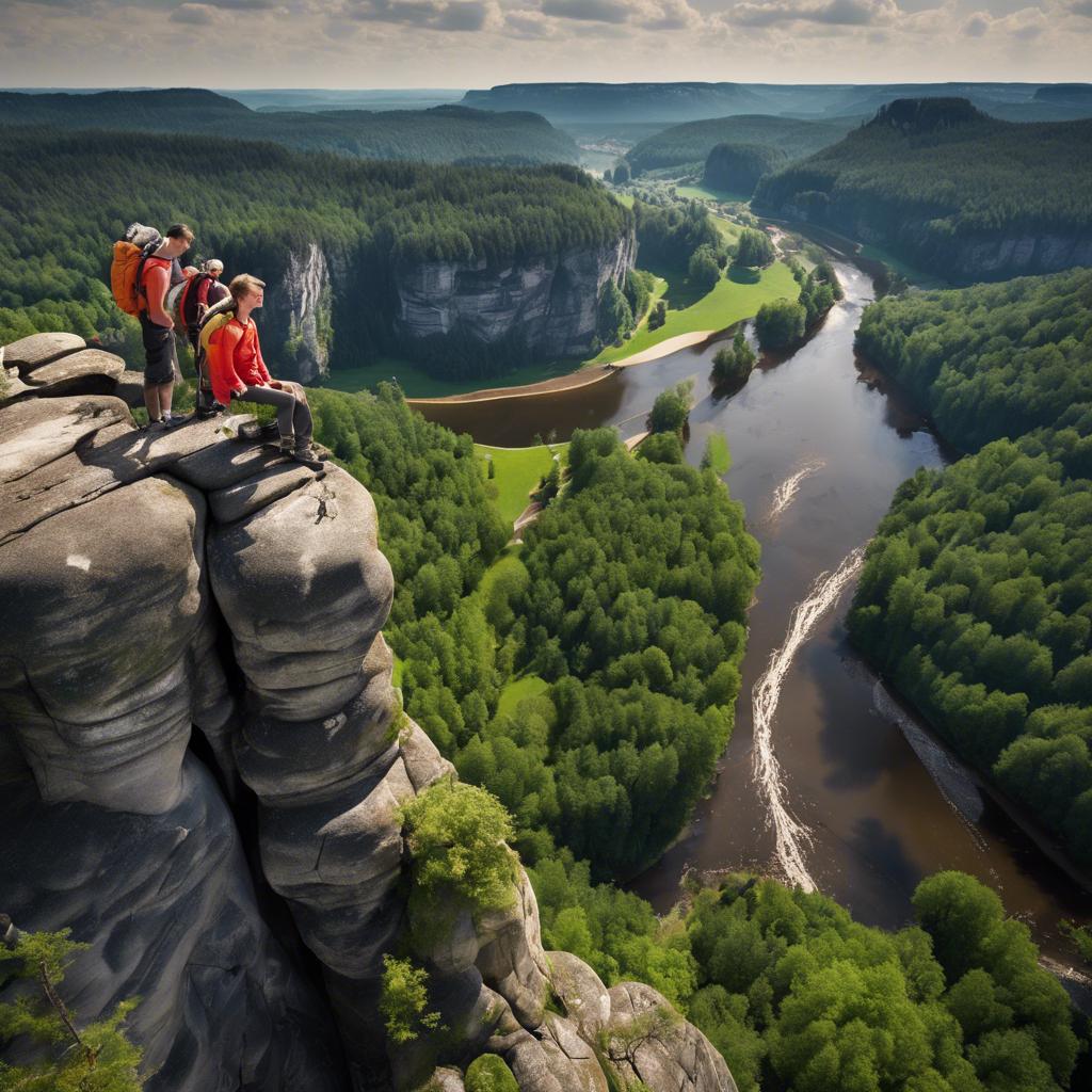 Wandern in der Sächsischen Schweiz – Brandführung