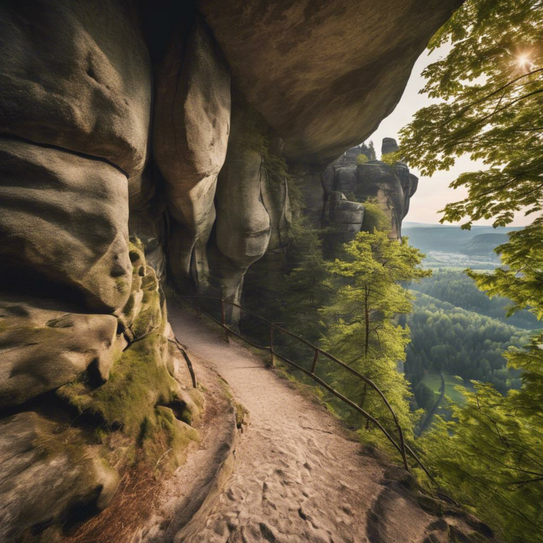 Wandern in der Sächsischen Schweiz: Caspar David Friedrich