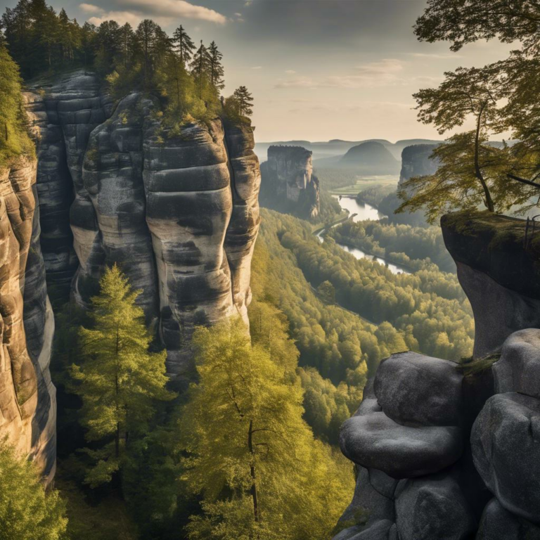 Wandern in der Sächsischen Schweiz: Caspar David Friedrich