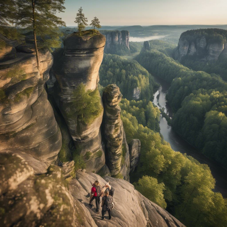 Peschkestein: Geheimer Wanderweg in der Sächsischen Schweiz