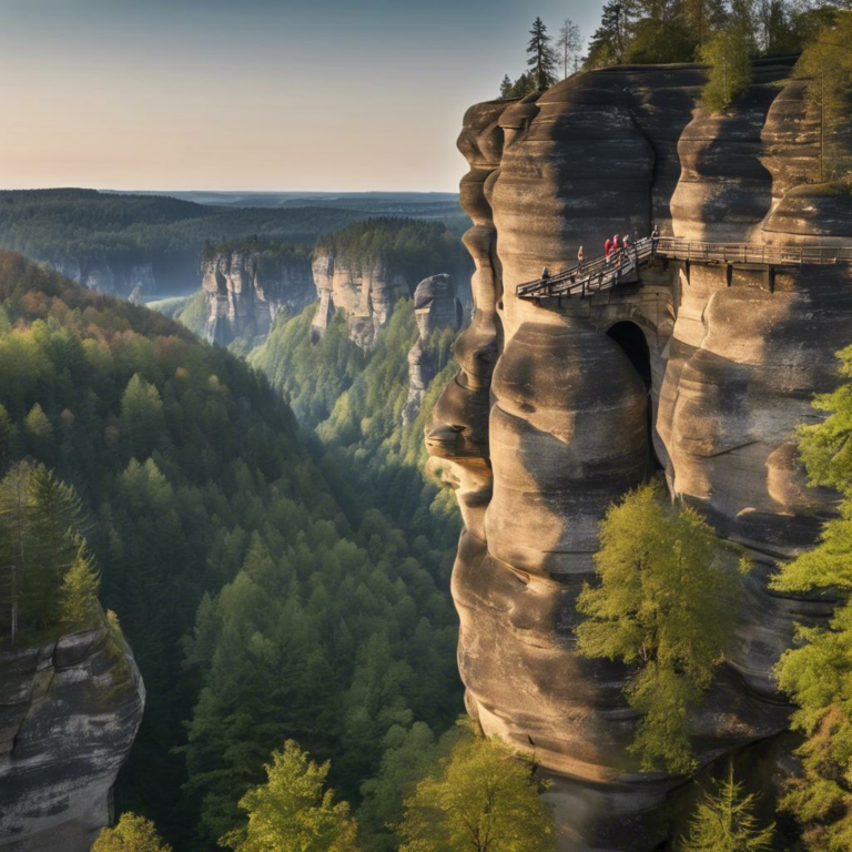 Falkenstejn: Wandern in der Sächsischen Schweiz