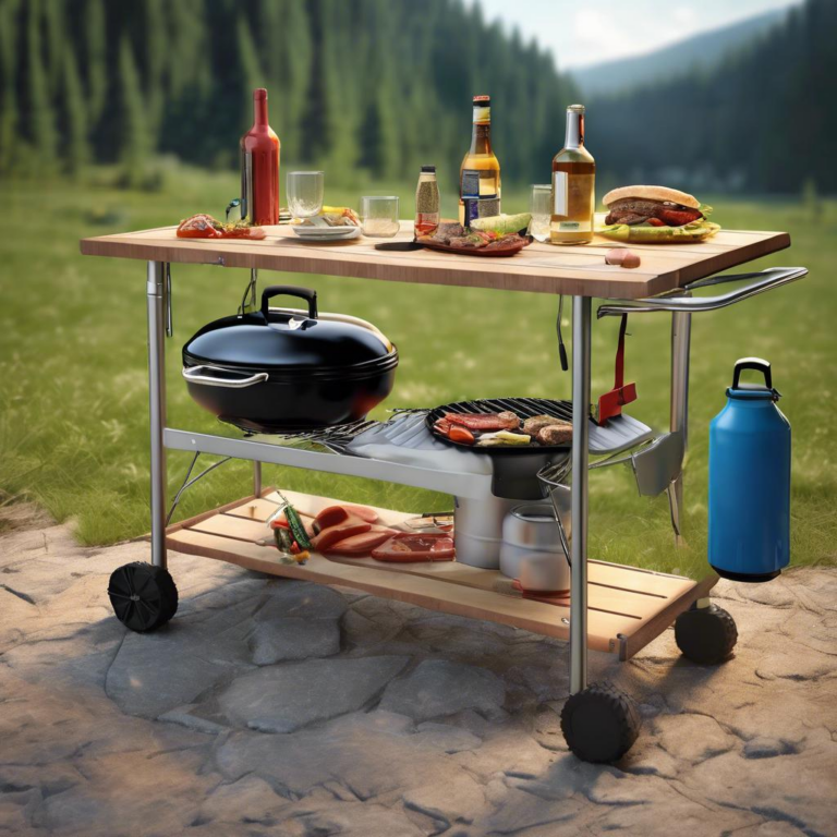 Der perfekte Camping Grilltisch: So machst du dein Freiluft-Barbecue zum Hit!