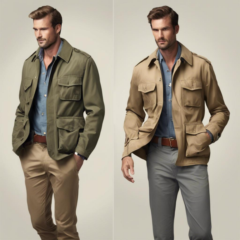 Warum die Safari Jacke Herren dein neuer Lieblingsbegleiter für Abenteuer wird!