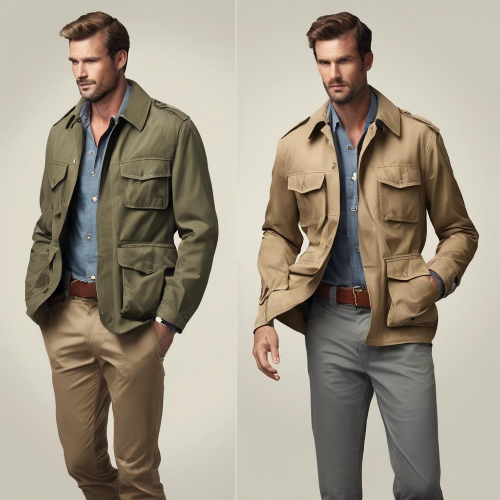 Warum die Safari Jacke Herren dein neuer Lieblingsbegleiter für Abenteuer wird!