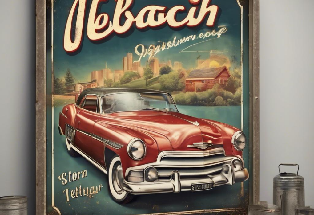 Blechschilder Nostalgie: Warum die alten Schilder dein Zuhause zum Strahlen bringen!