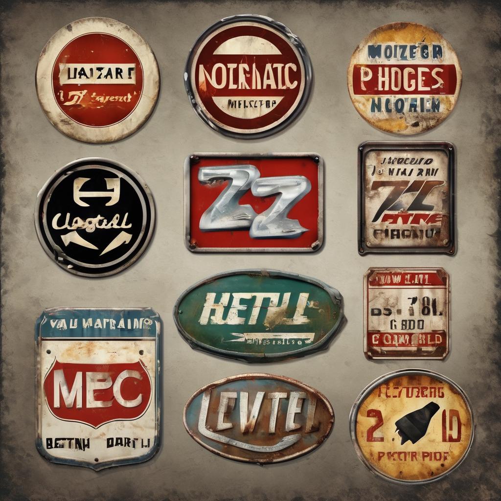 Entdecke die Welt der Blechschilder Nostalgie: Warum du diese Schilder unbedingt in dein Zuhause holen solltest!