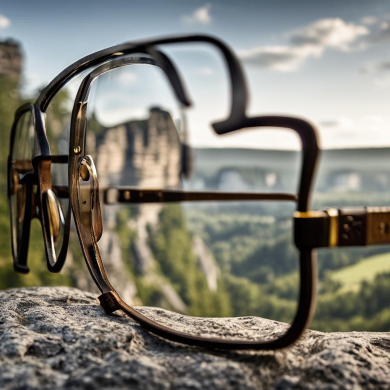 Entdecke die Sächsische Schweiz mit einem Brillenband für deinen Look