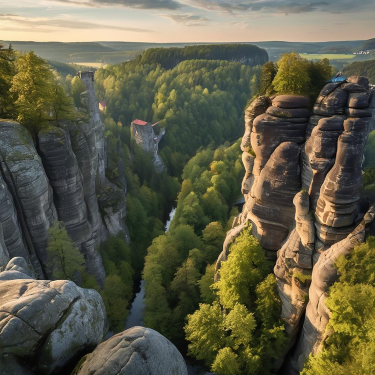 Erkunde die Sächsische Schweiz mit deiner Actionkamera wasserfest!