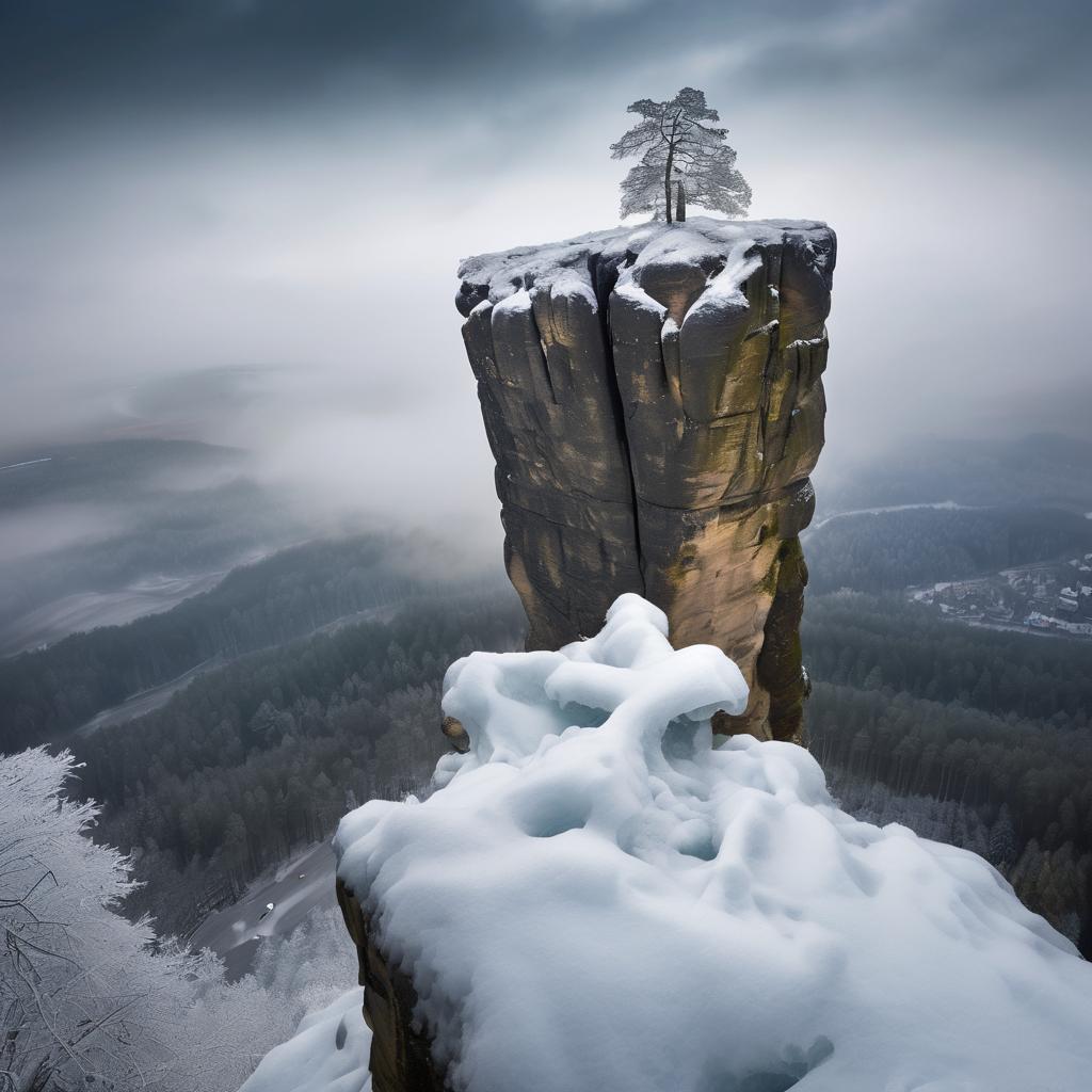 Abenteuer in der Sächsischen Schweiz: Mit dem Eispickel zum Gipfel!