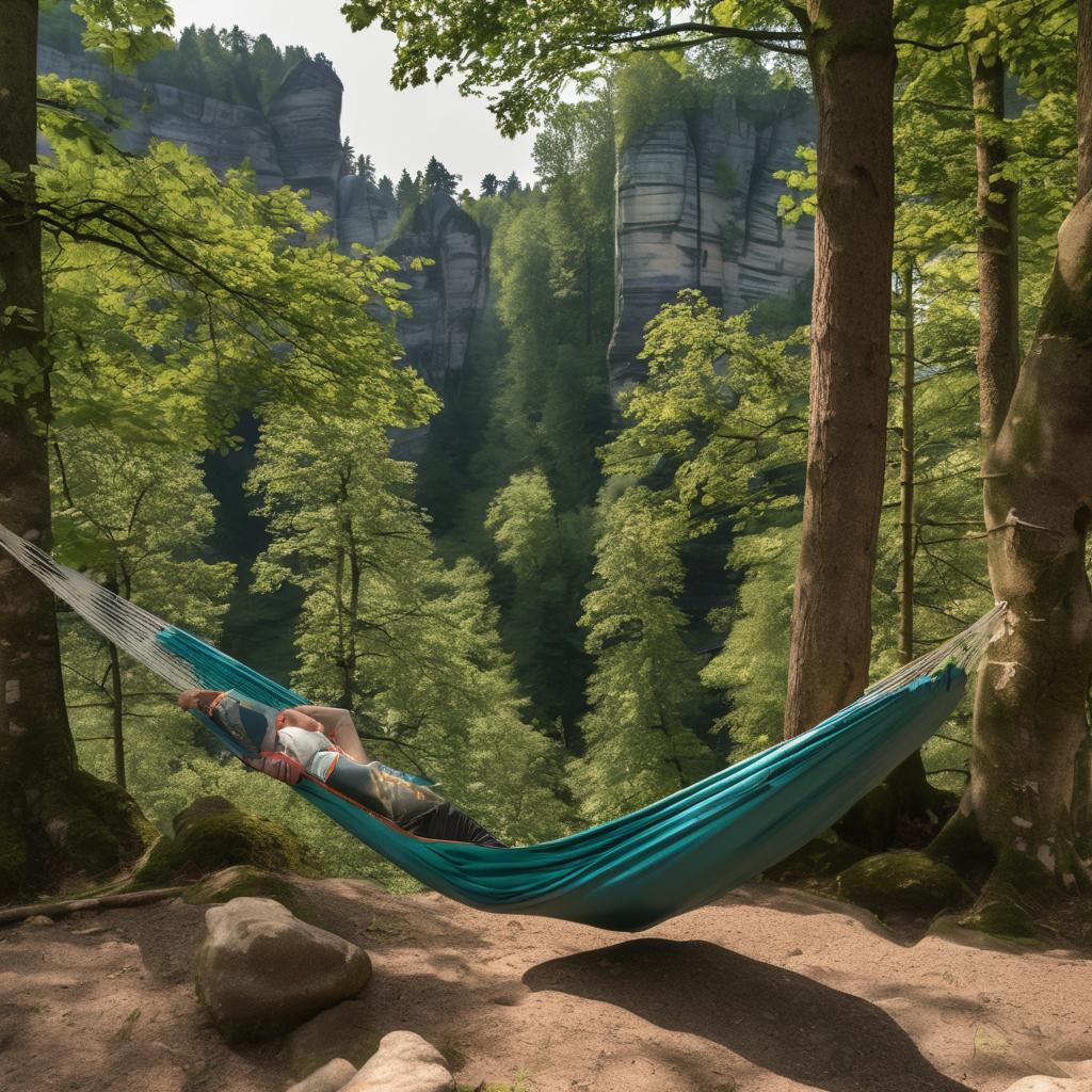 Die besten Orte in der Sächsischen Schweiz für deine Faltbare Hängematte