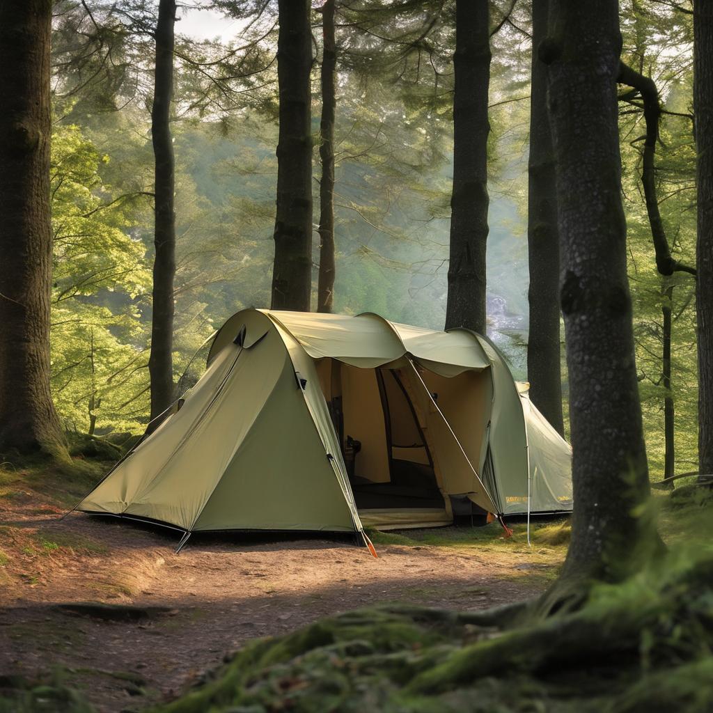 Entdecke die Sächsische Schweiz: Zelt 2 Personen für dein Abenteuer