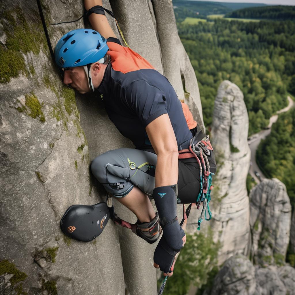 Entdecke die Sächsische Schweiz: Kletterknieschoner für dein Abenteuer