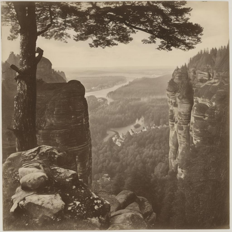 Entdecke die Sächsische Schweiz mit einer Emaillierten Tasse