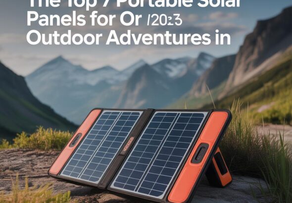 Die Top 7 tragbaren Solarpanels für Outdoor-Abenteuer 2023