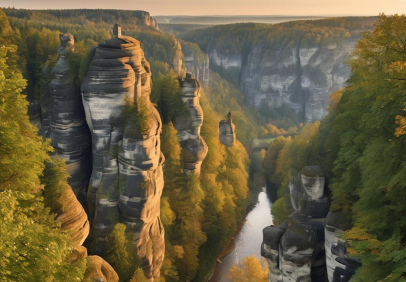 Wanderstrümpfe anziehen und die Schönheit der Sächsischen Schweiz erkunden